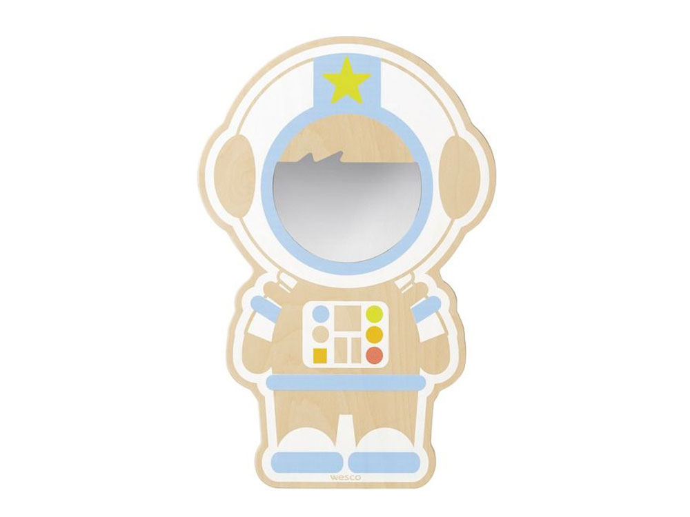 Spejl Astronaut H55 x B37 cm